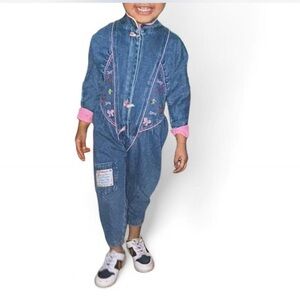 Popsicle Sugar & Spice Denim Jumpsuit